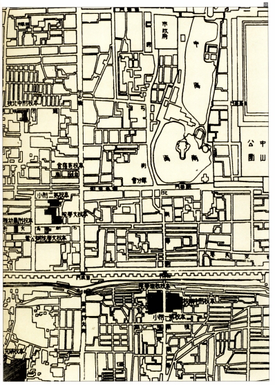 合并后的北平师范大学平面图.png